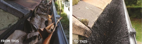 keeping gutters clear all year